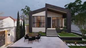بازسازی ویلا ی قدیمی به سبک معماری مدرن و مینیمال