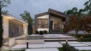 معماری منظر حیاط ویلای مدرن در گیلان: تلفیقی از مدرنیته و طبیعت