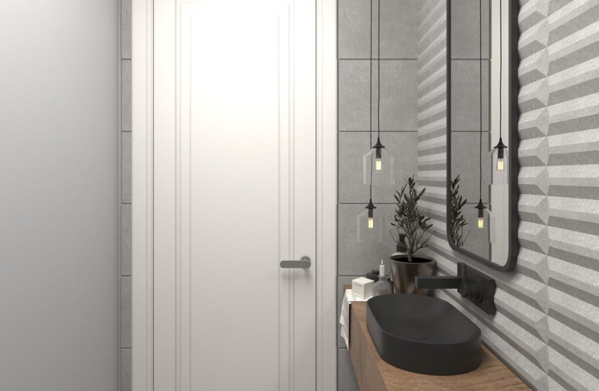 323-طراحی حمام مستر مدرن در رشت دفتر معماری ساب