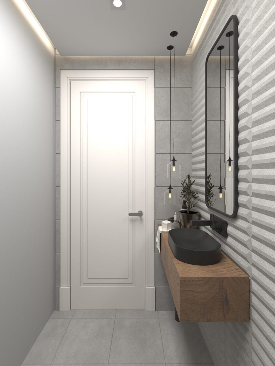 323-طراحی حمام مستر مدرن در رشت دفتر معماری ساب
