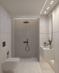 طراحی سرویس بهداشتی لوکس در ویلاهای بومی در گیلان