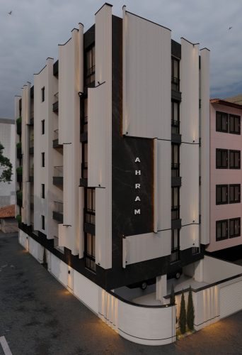 382-طراحی نما آپارتمان مدرن در رشت-دفتر معماری ساب