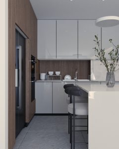 آشپزخانه رشیدی طراحی دفتر مهندسی ساب در سال 1403