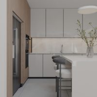 -راهنمای جامع طراحی آشپزخانه با عرض کم -راهنمای جامع طراحی آشپزخانه با عرض کم